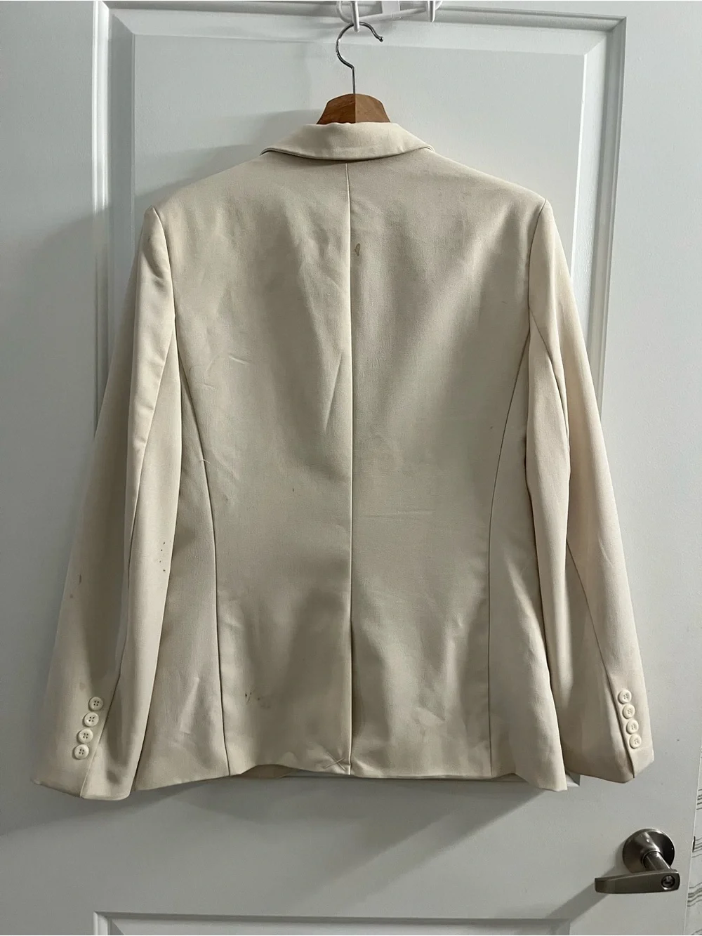 Cream blazer
